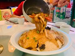陕南锅巴三鲜-江城小馆陕南妈妈菜·全球旅行餐厅(钟楼店)
