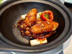 沙姜焗翅中-稍可轩博物馆餐厅