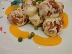 芥末酥虾丸子-稻香酒家·33年老字号·港式粤菜(富邦中心店)