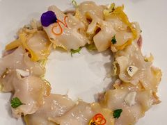 脆皮咸鸡捞螺片-广州文华东方酒店·江-由辉师傅主理