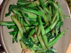 生炒广东菜心-潮粥荟·潮汕砂锅粥(朝阳大悦城店)