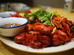 白灼龙虾-鲁小三·大骨自助(金山总店)