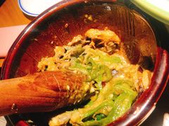 皮蛋青椒擂茄子-费大厨辣椒炒肉(万家丽一店)