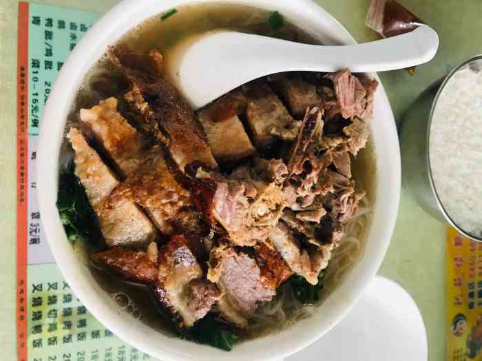 利苑烧鹅-"25块烧鸭很大一份,配上酸甜酱送碗仔饭,."-大众点评移动版