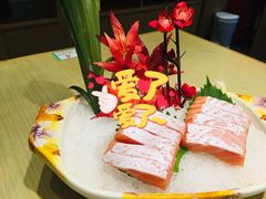 三文鱼大刺身-禾绿寿司·定食·拉面·烧炸(宝安大仟里店)