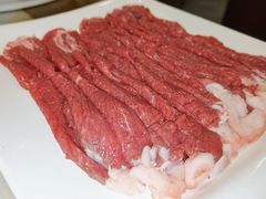 水爆手切鲜牛肉-京门老爆三·铜锅涮肉 爆肚(望京店)