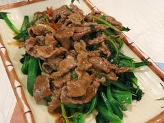 芥兰炒牛肉-迈姨·潮州菜(麓湖公园店)