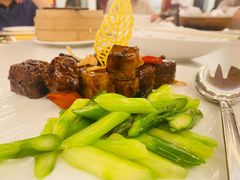 黑金雪花牛肉粒-上海和平饭店龙凤厅 Dragon Phoenix