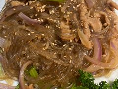 牛肉炒粉丝-猪啊牛呀羊啊铜盘烤肉(正大广场店)