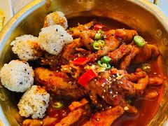 辣烤鸡爪-富乐满韩国正宗炸鸡韩国料理(虹泉路店)