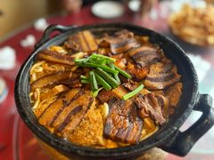 火盆石磨豆腐-百花人家(门城水岸店)