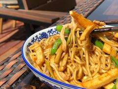 尖椒笋干肉丝拌川-望江面馆(杭州智汇中心店)
