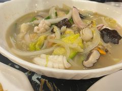 海鲜辣汤面-桃园中华料理炸酱面(燕儿岛路店)