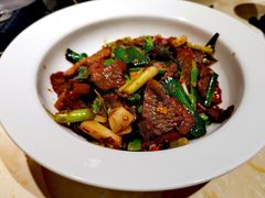 大蒜炒腊牛肉-大碗先生(沙湾天虹店)
