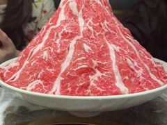 雪花牛肉-禄婶鸡煲·打边炉