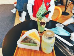 抹茶霜淇淋-36抹茶·千层与鲜果茶(欢乐海岸店)