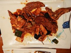爆炒腰花-春水锅贴·传统鲁菜(大明湖店)