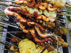 -二红烧烤排骨串(麦岛店)