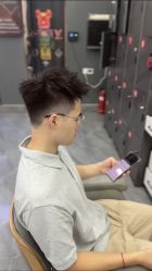 点击看大图 -藤野造型烫发染发