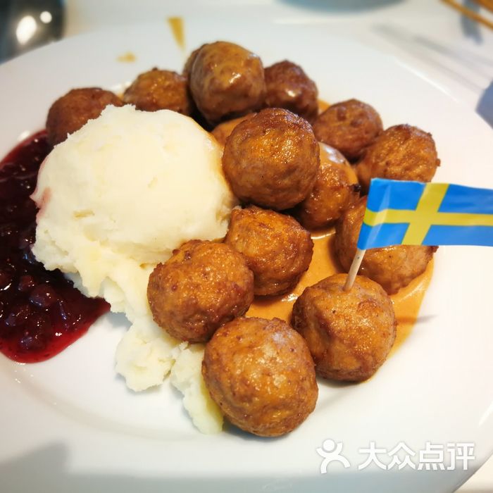 宜家餐厅瑞典式肉丸图片-北京西式简餐-大众点评网
