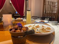 鲍鱼红烧肉配手制酒酿馒头-径山十八道·风味民间菜(杭州总店)