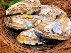 高压竹笼蒸蚝-蚝堡海鲜·威海菜·海肠捞饭·烧烤·亚洲吃蚝公司(幸福门店)