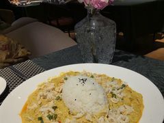 蟹肉咖喱滑蛋饭-翡翠鸟精品泰国菜(北辰财富中心店)