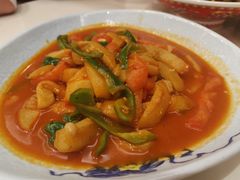新疆茄子辣子西红柿-新粤新疆菜清真餐厅(拱北店)