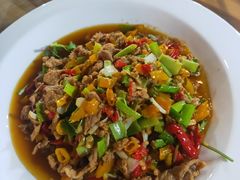 小炒黄牛肉-吉森温泉养生酒店-中餐厅