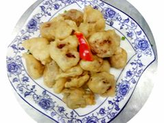 酥排骨茄盒-百川油茶馆(燕岩店)