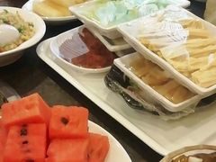 四川名小吃红糖糍粑-川成串·自助串串香火锅(朝阳店)
