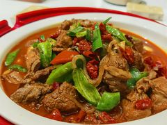 辣爆羔羊肉-宁夏国强手抓羊肉·清真菜(未央路凤三店)