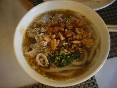 酒店早餐的抱罗粉-三亚亚龙湾凯莱仙人掌度假酒店