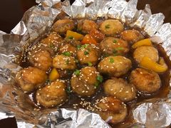石板蘑菇酿虾滑-苏城小院·园林精致苏州菜(斜塘老街店)