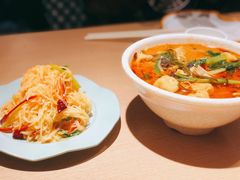 红油土豆丝-街角等你.大连海鲜烧烤.经典铁板海鲜串(西安路店)