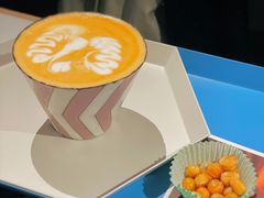 玫瑰拿铁-茶是一枝花泡茶店