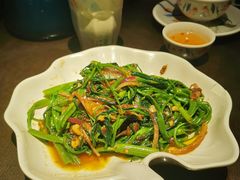马拉盏炒通菜-大头虾越式风味餐厅(光明广场店)