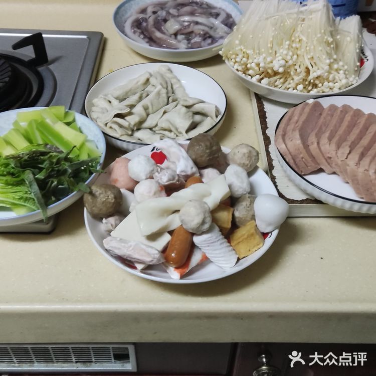 冬天的自制火锅！