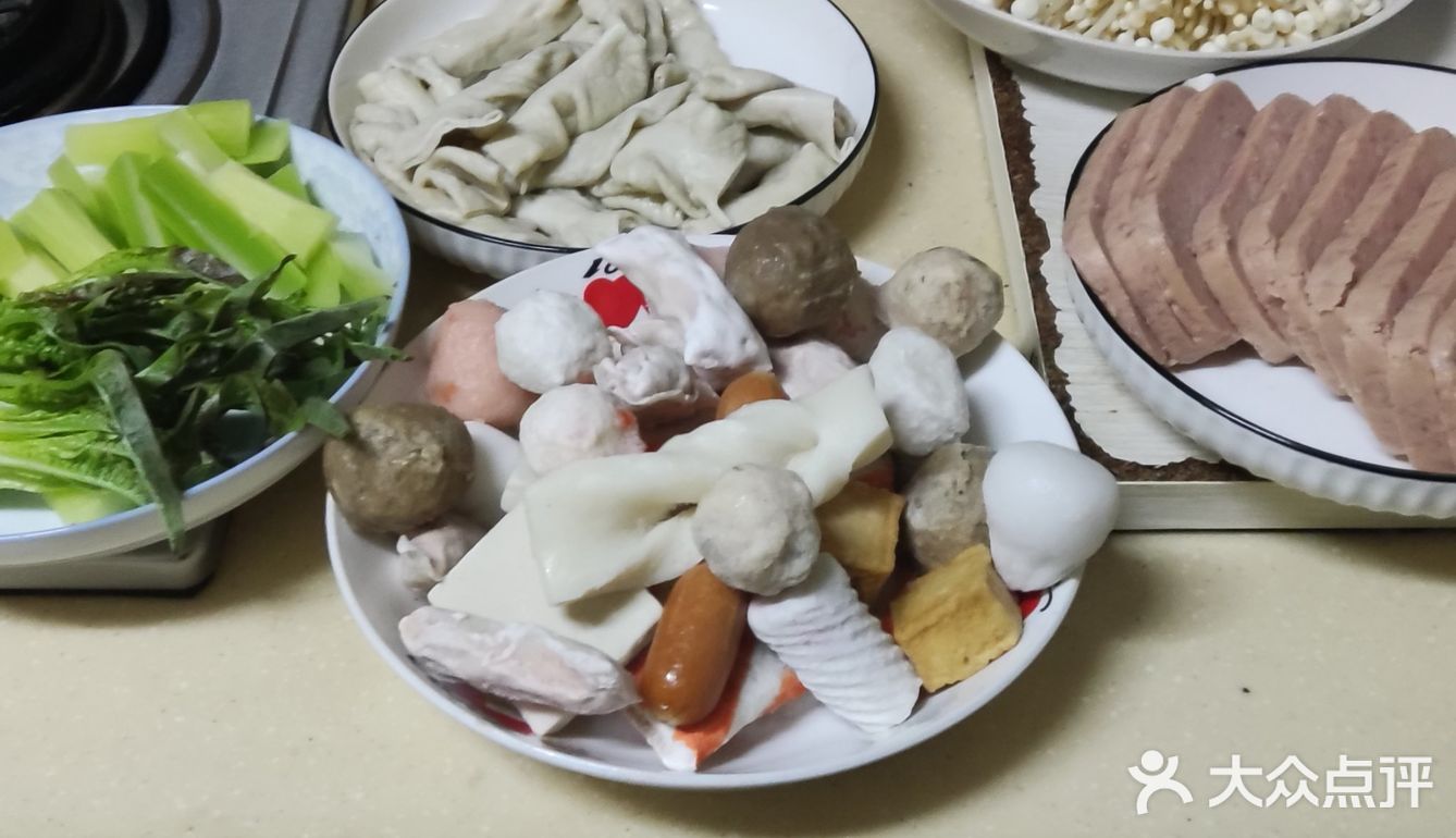 冬天的自制火锅！