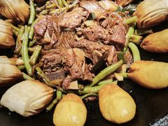 排骨炖豆角-古洼一锅鲜(开发区店)