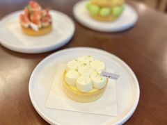 柚子柠檬塔-Ten Olives甜点