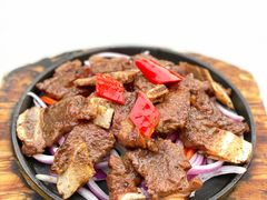 铁板牛仔骨-新庆嫂渔港