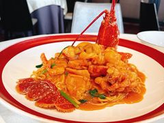 苏格兰蓝龙虾捞面-皇朝会.经典传统粤菜(外滩店)