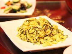沙葱炒鸡蛋-大汗行宫园林餐厅