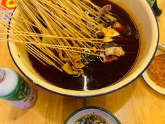 -拈签一笑黄牛肉辣卤串串
