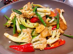 干锅有机花菜-闲湖城·黄龙饭店