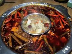清油菌汤鸳鸯锅-清真·嘉福元火锅(正宁路店)