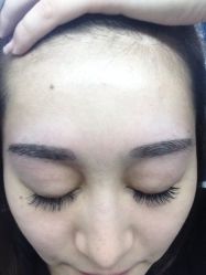 这次让阿姨给我加深了可以更持久哈哈-平萍纹绣韩式半永久定妆