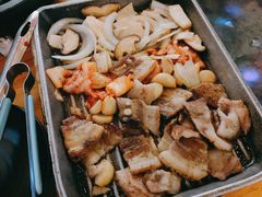 首尔猪肉一盘-首尔大排档