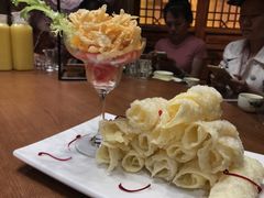 大理乳扇-老滇山寨•云南特色菜•地方菜•民族风情歌舞表演(金碧店)